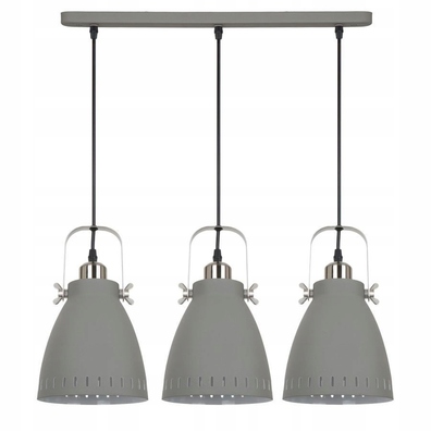 Lampa wisząca Italux FRANKLIN listwa E27 metal industrialne retro