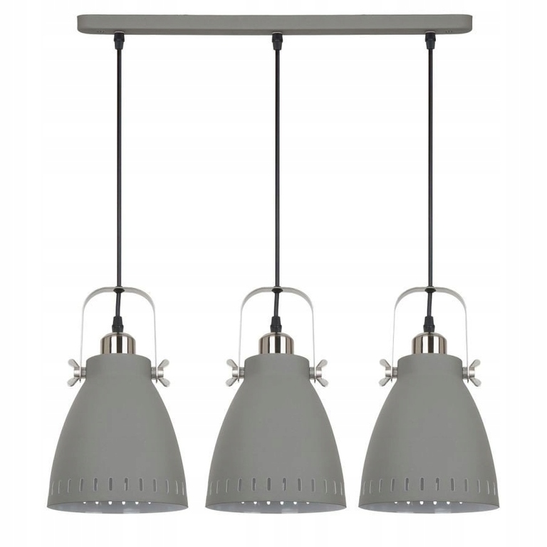 Lampa wisząca Italux FRANKLIN listwa E27 metal industrialne retro (1)