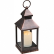 Lampion stołowa lampka Globo Fanal 1x0,05W LED 3xAAA miedziany 28192-12