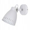 Kinkiet lampa ścienna Franklin biała metal industrialne retro