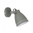 Kinkiet lampa ścienna Franklin szara metal industrialne retro