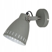 Kinkiet lampa ścienna Franklin szara metal industrialne retro (2)