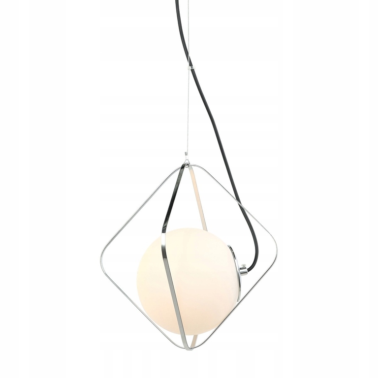 Lampa wisząca zwis regulowana Canto biały klosz nowoczesna (2)
