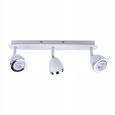 Lampa sufitowa spot reflektor listwa biała Calasa 3