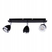 Lampa sufitowa spot reflektor listwa czarna Calasa 3