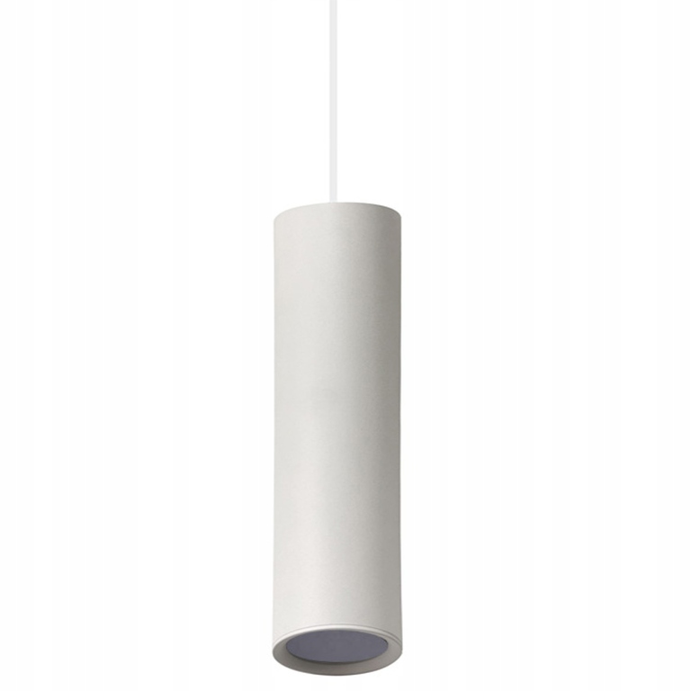 Lampa Zwis Tuba pojedyncza biała Karadon 56x170 (2)