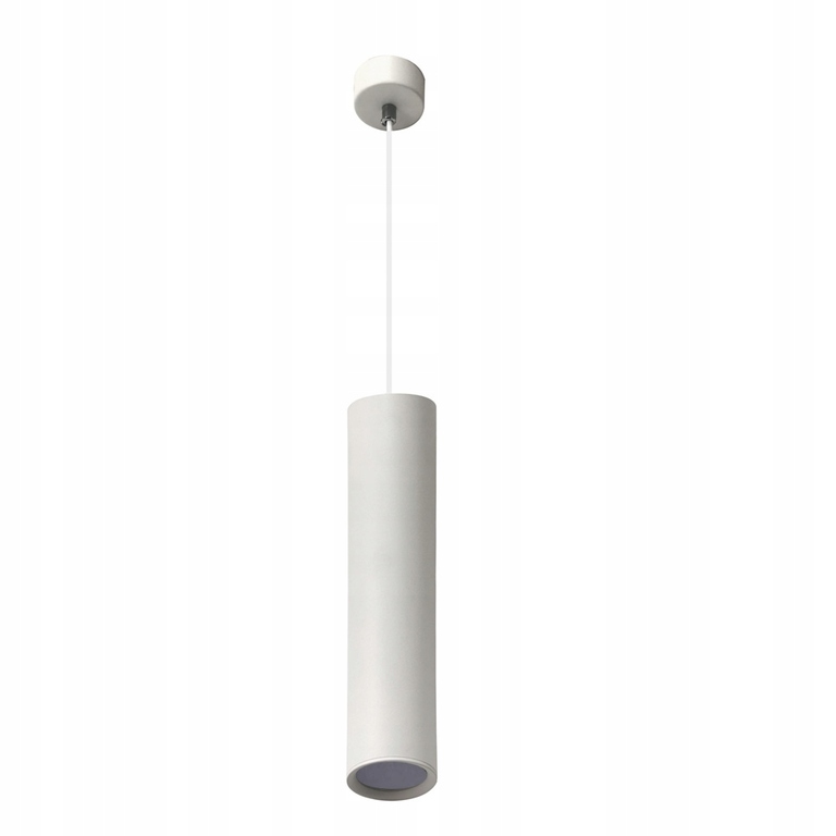 Lampa Zwis Tuba pojedyncza biała Karadon 56x170
