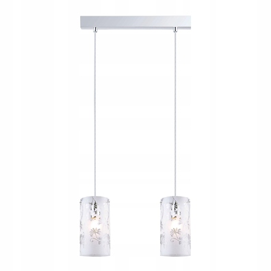 Lampa wisząca Italux Sense E27 listwa klosz tuby regulacja
