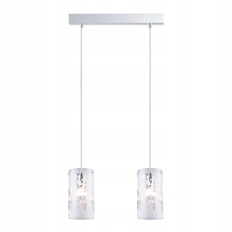 Lampa wisząca Italux Sense E27 listwa klosz tuby regulacja (1)