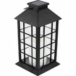 Lampa wisząca latarnia solarna czarna 32cm
