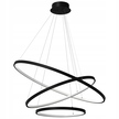 Lampa wisząca Rotonda LED 93w czarna