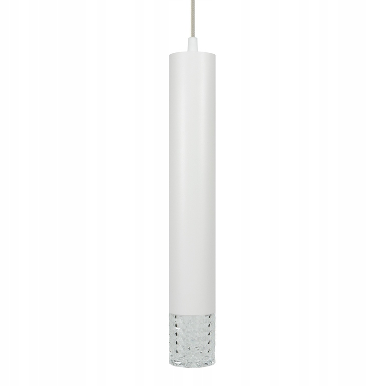 Lampa wisząca tuba biała TUBI GU10 (2)