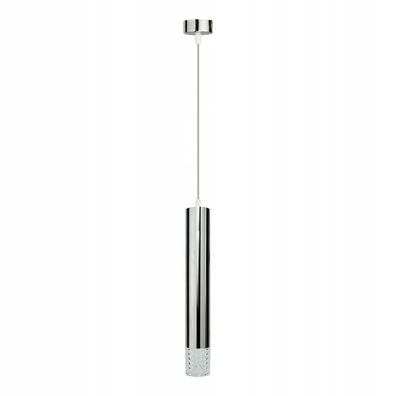 Lampa wisząca tuba chrom TUBI GU10