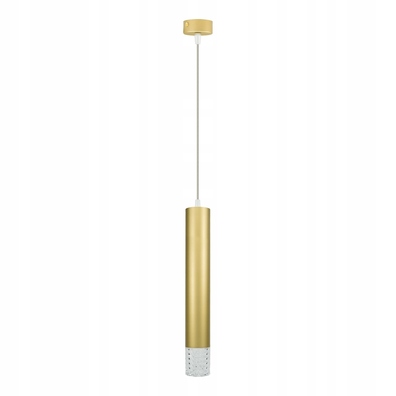 Lampa wisząca TUBI GOLD 1xGU10 złota