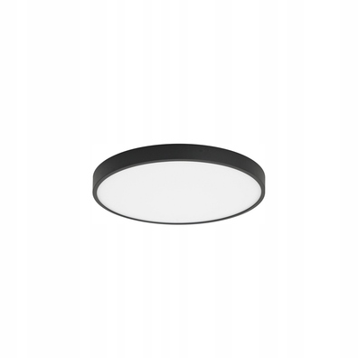 PLAFON RIBERIO PLF-75689-BK-4K ITALUX czarny okrągły LED