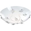 Plafon lampa sufitowa BURGUNDY okrągła szkło 40404-2