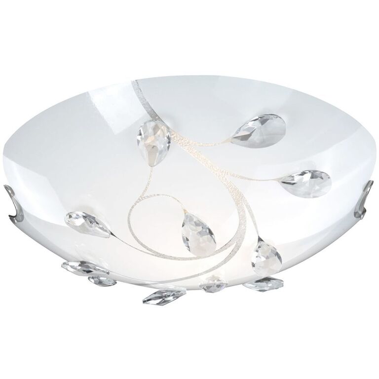 Plafon lampa sufitowa BURGUNDY okrągła szkło 40404-2 (1)