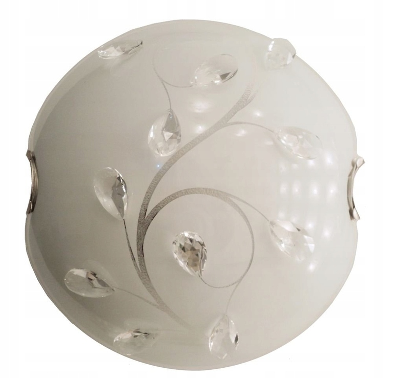 Plafon lampa sufitowa BURGUNDY okrągła szkło 40404-2 (2)