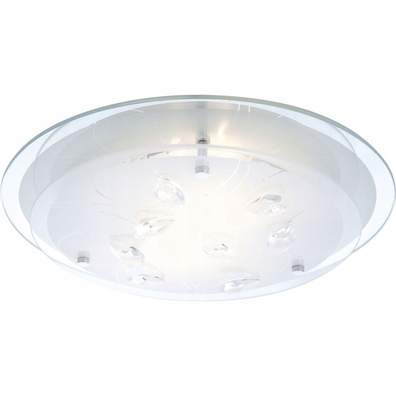 Plafon okrągły BRENDA 40409-2 szklany okrągły