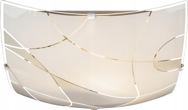 Plafon GLOBO PARANJA 40403-3 kwadrat 3xE27 szkło lampa sufitowa (3)