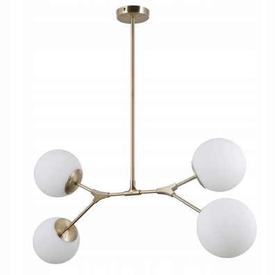 Lampa wisząca żyrandol kule Caserta E14
