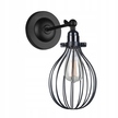 Kinkiet czarny E27 druciki LOFT lampa ścienna