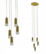 Lampa wisząca Italux zwisy koło LED 5x5W 3000K