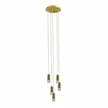 Lampa wisząca Italux zwisy koło LED 5x5W 3000K (2)