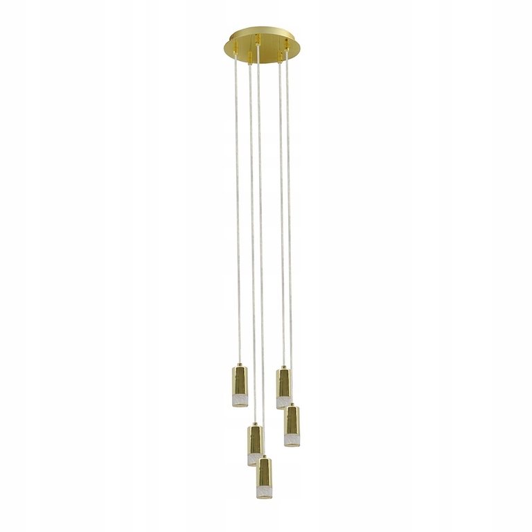 Lampa wisząca Italux zwisy koło LED 5x5W 3000K (2)