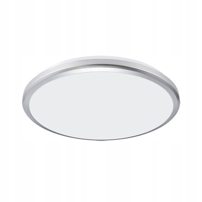 Plafon okrągły zewnętrzny PLANAR LED 24W SREBRNY