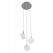 Lampa wisząca Italux Zen G9 żyrandol chrom koło (2)