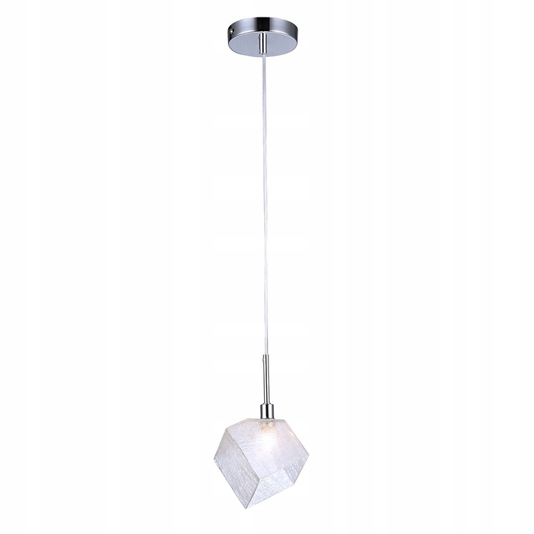 Lampa wisząca Italux ZEN G9 zwis pojedyncza chrom (2)