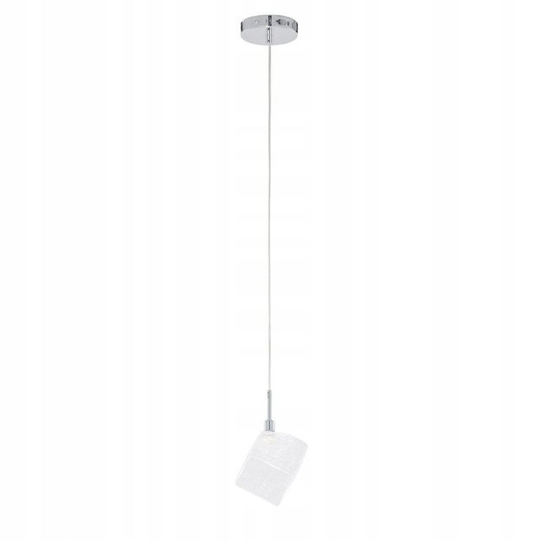Lampa wisząca Italux ZEN G9 zwis pojedyncza chrom (4)
