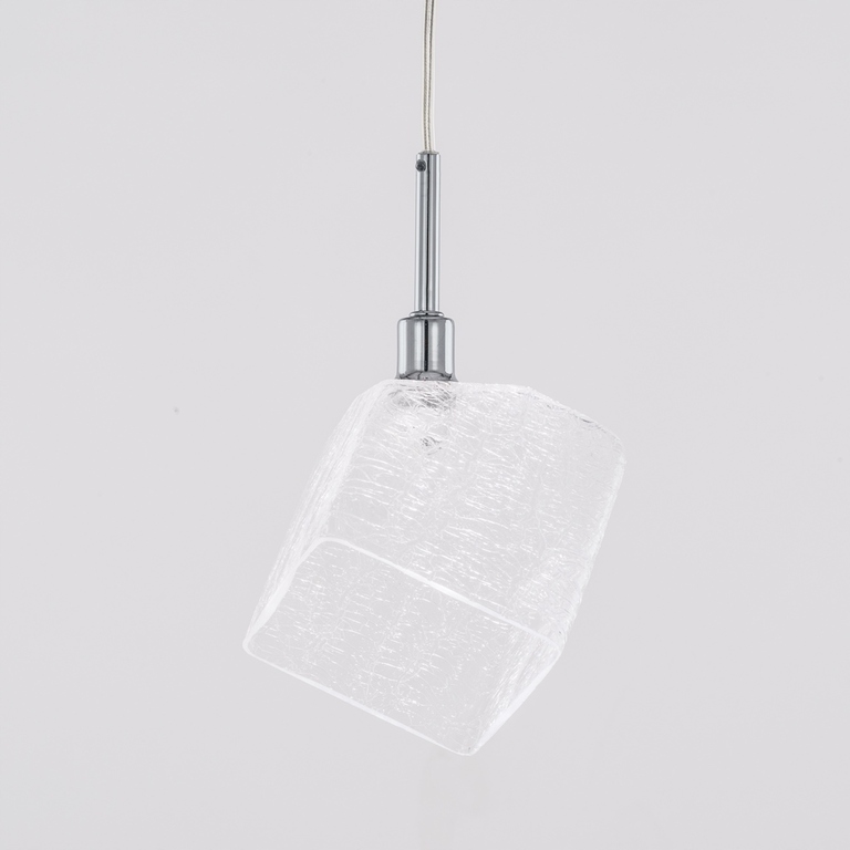 Lampa wisząca Italux ZEN G9 zwis pojedyncza chrom (1)
