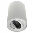 Lampa sufitowa tuba Corona okrągła ruchoma biała (2)