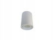 Lampa sufitowa tuba Corona okrągła ruchoma biała (3)