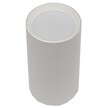 Lampa MINI TUBA NATYNKOWA 55x100 biała GU10 stała