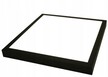 Plafon kwadrat PANEL CHRIS CZARNY 40X40 natynk 30W