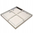 Plafon kwadrat PANEL CHRIS BIAŁY 40X40 natynk 30W (2)
