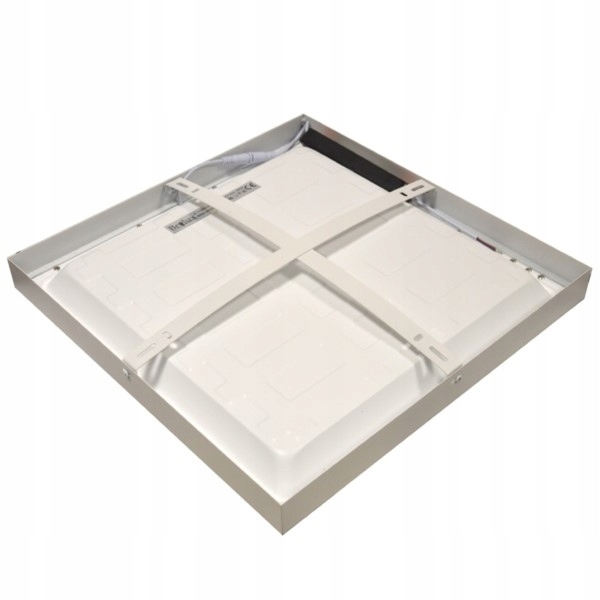 Plafon kwadrat PANEL CHRIS BIAŁY 40X40 natynk 30W (2)