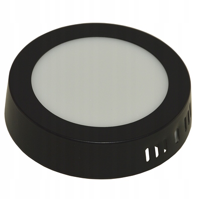 Plafon LED PANEL CZARNY 6W 4000K 230V IP20