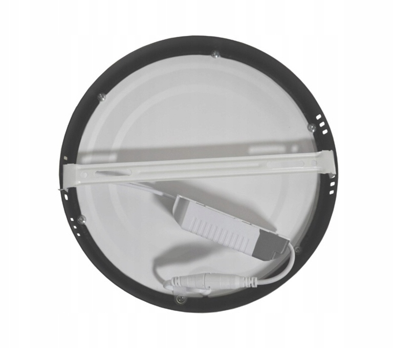 Plafon LED PANEL CZARNY 6W 4000K 230V IP20 (2)