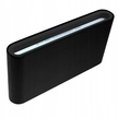 Kinkiet ogrodowy elewacyjny LED FLOW 2x6W CZARNA