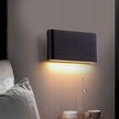 Kinkiet ogrodowy elewacyjny LED FLOW 9W CZARNA (3)