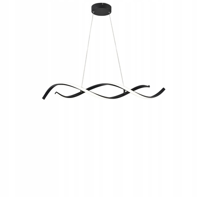 Lampa wisząca Reality Jersey LED 21w pilot czarna