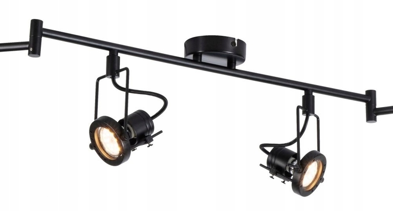 Reflektor sufitowy lampa FIJI 6xGU10 czarna (2)