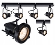Reflektor sufitowy lampa FIJI 4xGU10 czarna (3)