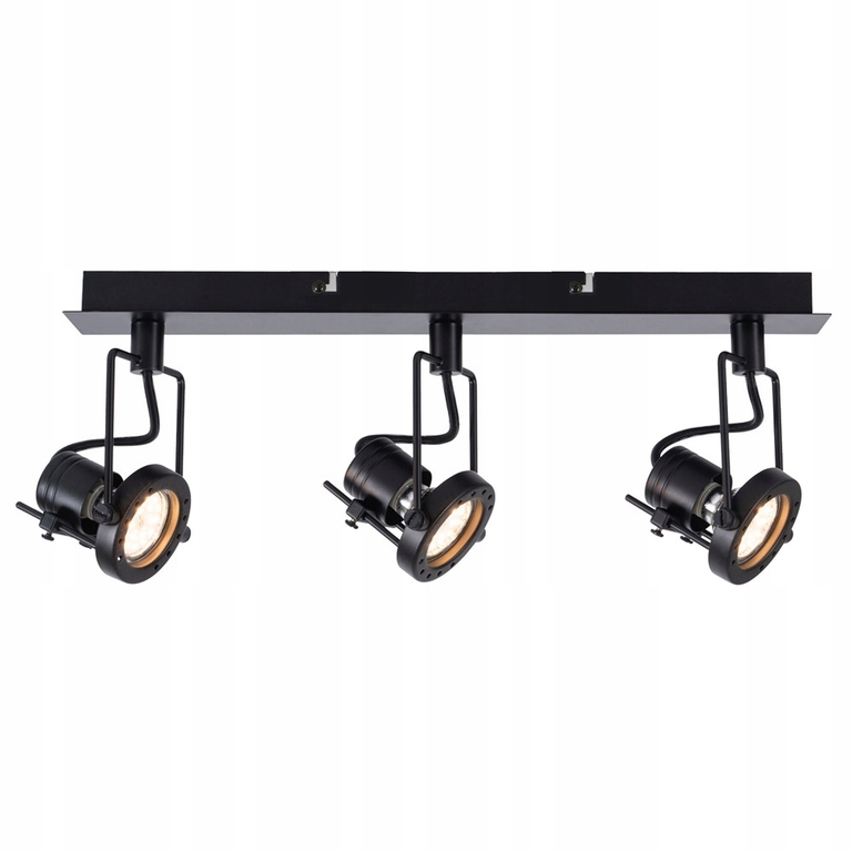 Reflektor sufitowy lampa FIJI 3xGU10 czarna (3)