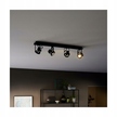 Reflektor sufitowy lampa FIJI 2xGU10 czarna (3)