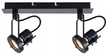 Reflektor sufitowy lampa FIJI 2xGU10 czarna